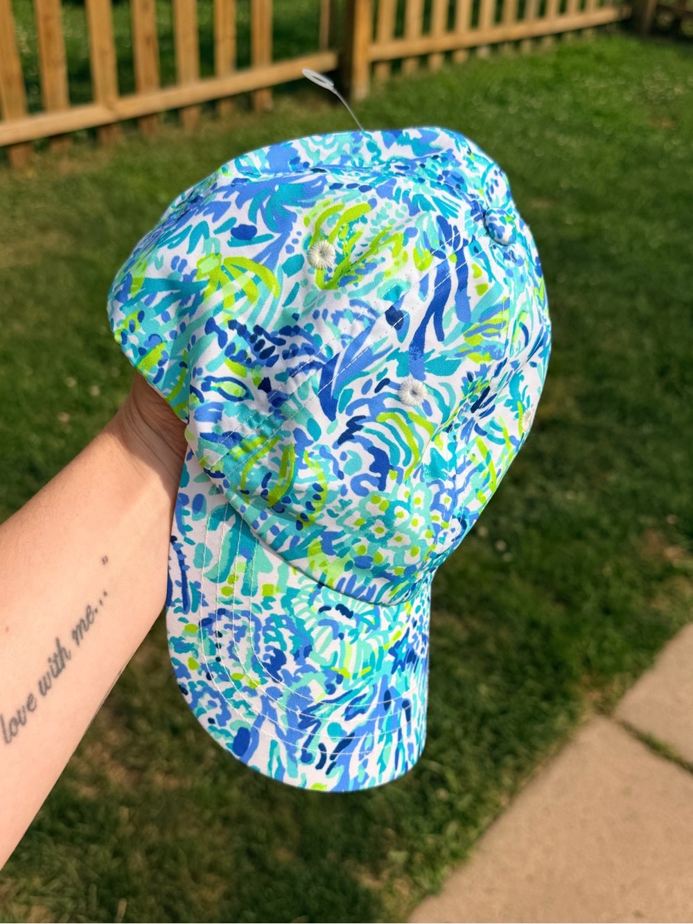 Lilly Pulitzer Floral Baseball Hat